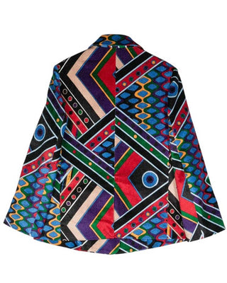 Emilio Pucci Giacca monopetto in ciniglia da bambina PV2A74-V0128