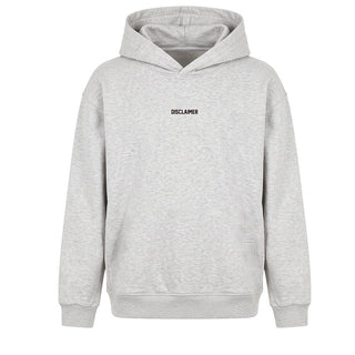 Disclaimer Felpa Grigia Con Cappuccio E Stampa 26IDK59101G Per Bambini