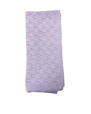 Mi lucero Copertina Con Ricamo A Rombi I25114 In Cotone