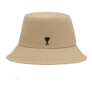 Amis Paris Cappello Da Pescatore Ami De Coeur Beige UHA666.AW0041/A036
