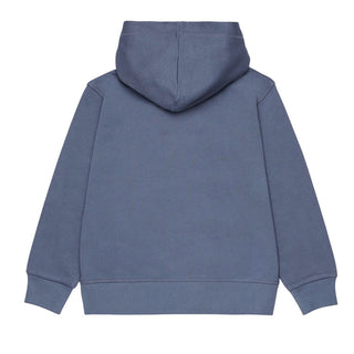 Dsquared2 Felpa Grigia Con Cappuccio E Logo DQ3184-D0A9U-DQ903