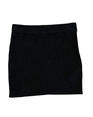 Lù:Lù Gonna nera a coste LL3112
