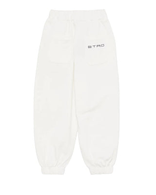 Etro Pantaloni jogger in felpa con logo GV6Q00-Z2434