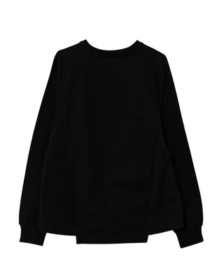 Elisabetta Franchi Felpa girocollo con logo frontale EFFE145