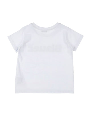 Blauer T-Shirt mit Rundhalsausschnitt 22SBLGH02461