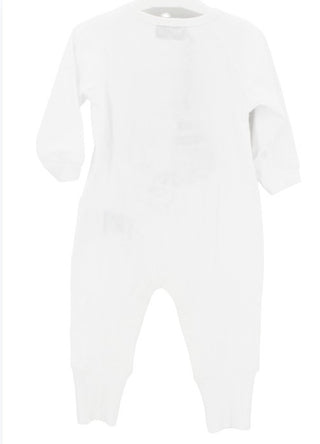 Moschino Onesie WITHOUT FEET MUT01R WITH CLIPS