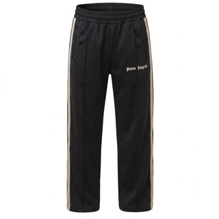 Palm Angels Pantaloni Track Neri Con Logo F6PAJBPA029/110 Per Bambini