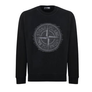 Stone Island Felpa Girocollo 811566388 In Cotone Con Logo