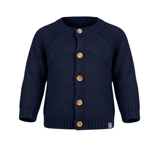 SNUG Cardigan Blu In Misto Lana 934AR6W003140/1 Per Neonati