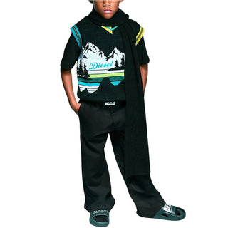 Diesel Pantaloni Eleganti A Gamba Larga J02952-KYATE-K900 Per Bambini