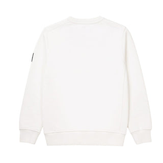 Stone Island Felpa Girocollo In Cotone Per Bambino K2S166100001