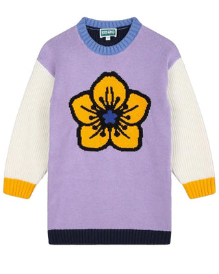 Kenzo Abito multicolor in filato di cotone K60680