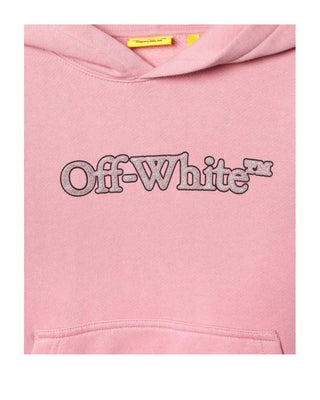 Off-White Felpa con logo sul davanti OGBB002F24FLE0033083