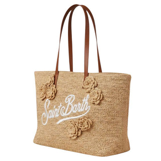 Mc2 Saint Barth Borse City In Raffia Con Fiori RAFC001/09047L