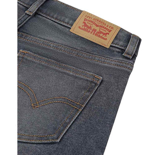 Levis Jeans Baggy A Vita Alta In Denim Grigio 3EP025-DF3 Per Bambina