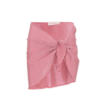 Mc2 Saint Barth Copricostume Sery Rosa Antico Lurex SER0003/00064L Per Bambina