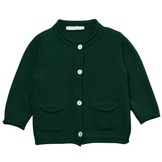 Coccodè Cardigan in misto lana merino da bambina C62633J