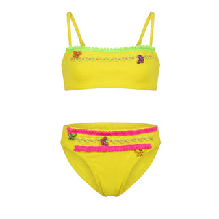 Selini Action By Eleni Balerba Bikini Giallo Per Bambina SES0BST-20