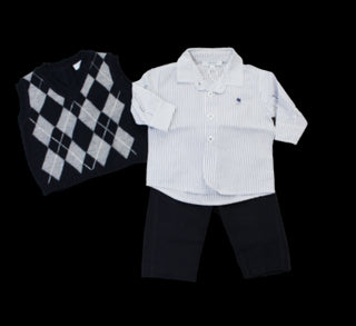 Aletta Completo Neonato mrv333948 Con Gilet 3 Pezzi