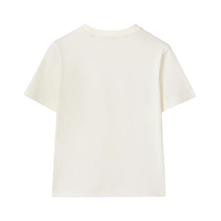 Burberry T-shirt A Maniche Corte Con Orsetto Thomas 8117540