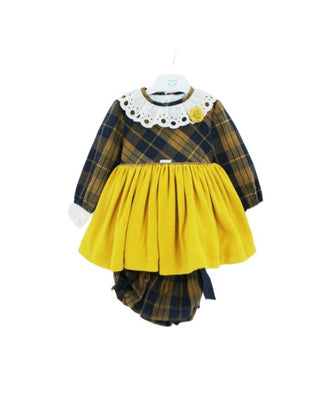 Mimosa-Zeremonienkleid Natalia2 Reißverschluss hinten