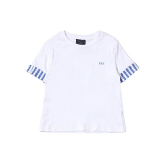 Fay T-shirt con logo sul davanti FS8A01-Z1173