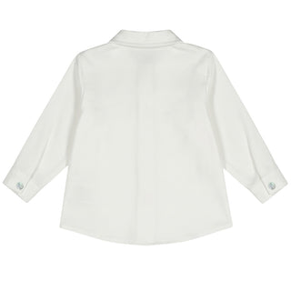 J.o Milano Camicia In Jersey Con Teddy 2666Z4 Per Neonato