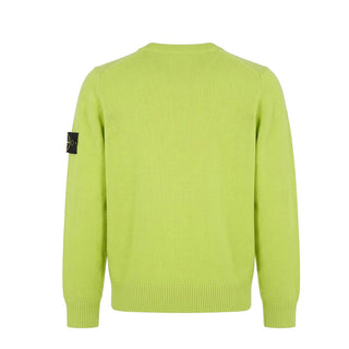 Stone Island Maglia Girocollo In Misto Lana 7716502A1 Per Bambino