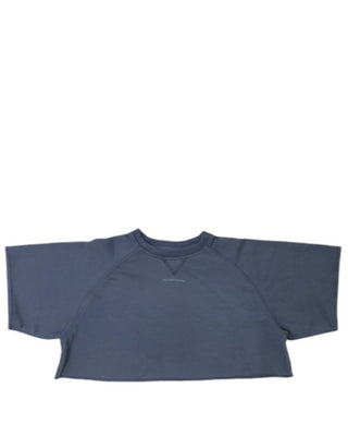 Nine:inthe:morning Kurz geschnittenes Baumwoll-Sweatshirt von VIKY