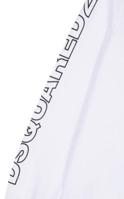 Dsquared2 Felpa girocollo con logo DQ1758-D003G