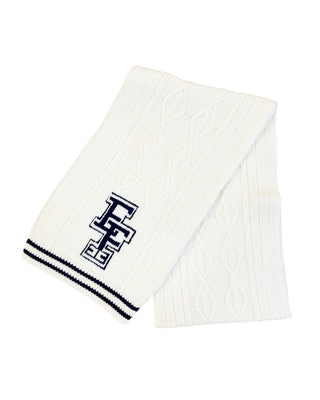 Elisabetta Franchi Sciarpa in lana con logo EFSC005.C