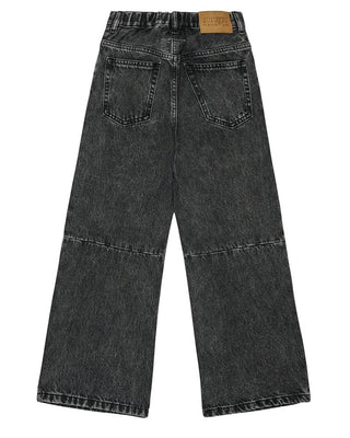 MM6 Maison Margiela Jeans Straight leg in denim nero sfumato M60844-MM06D