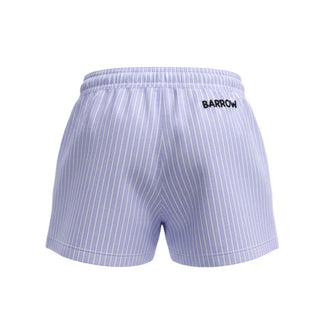 Barrow Shorts In Popeline A Righe Da Bambina S6BKJGSH120-050