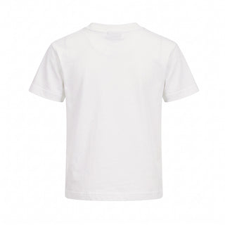 Palm Angels T-shirt Avorio Con Logo F6PAJBTH017/412 Per Bambini