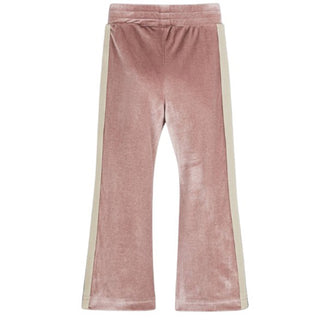 Palm Angels Pantaloni rosa in velluto con logo PGCJ012F25FLE0013010