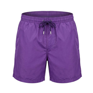 Malo Boxer Mare In Nylon Viola 79132021/002657 Per Uomo