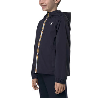 k-Way Giubbino P. Jack Stretch Nylon Jersey K41335W-K89 Blu Navy Da Bambino