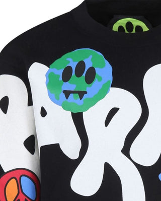 Barrow Printed Sweatshirt F4BKJUSW061