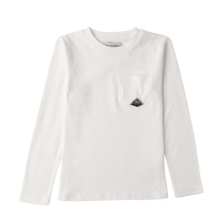 Roy Roger's T-shirt in jersey a maniche lunghe con logo RF127