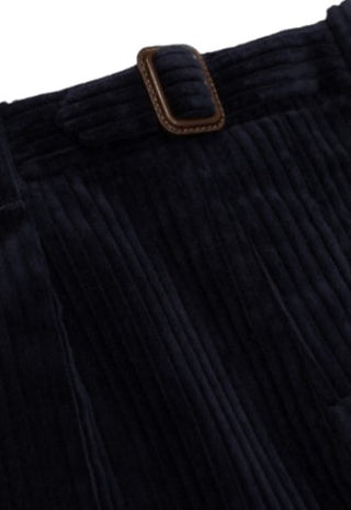 Gucci Pantaloni in velluto mille righe 737826-XWAX6