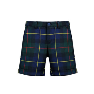 Arc-en-ciel Bermuda Tartan 1140BB In Lana Da Neonato