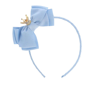 Angel's Face Cerchietto con fiocco e coroncina HEADBAND CROWN