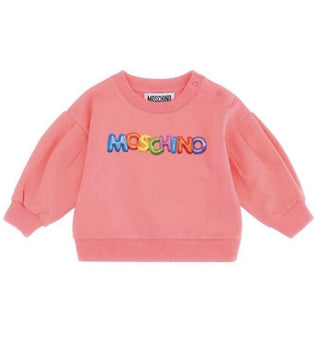 Moschino Crewneck Sweatshirt with Logo MDF02Q