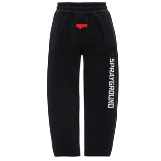SPRAYGROUND Pantaloni Jogger Neri Con Stampa SPY1516GBLK Per Bambini
