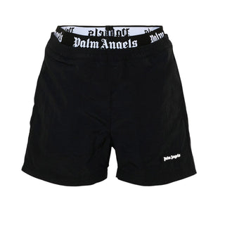 Palm Angels Boxer Mare Nero Per Bambino PBFD005S26FAB001/110