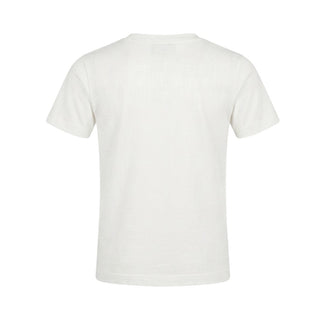Iceberg T-shirt Bianca A Maniche Corte Per Bambini TSICE6127B-V2