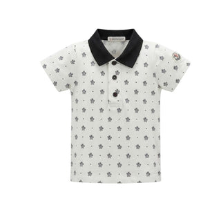 Moncler Completo Con Polo E Bermuda Per Neonato B19518805006