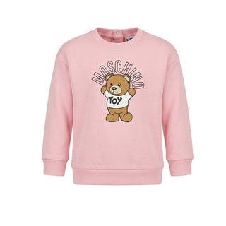 Moschino Tuta Sportiva In Cotone Per Neonati MUK03P