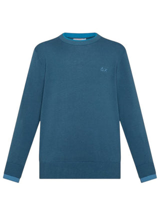 Sun68 Maglia Girocollo K35309 Con Logo