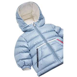 Moncler Giubbino Trapuntato Celeste Icarus L29511A00007-71G Per Neonato